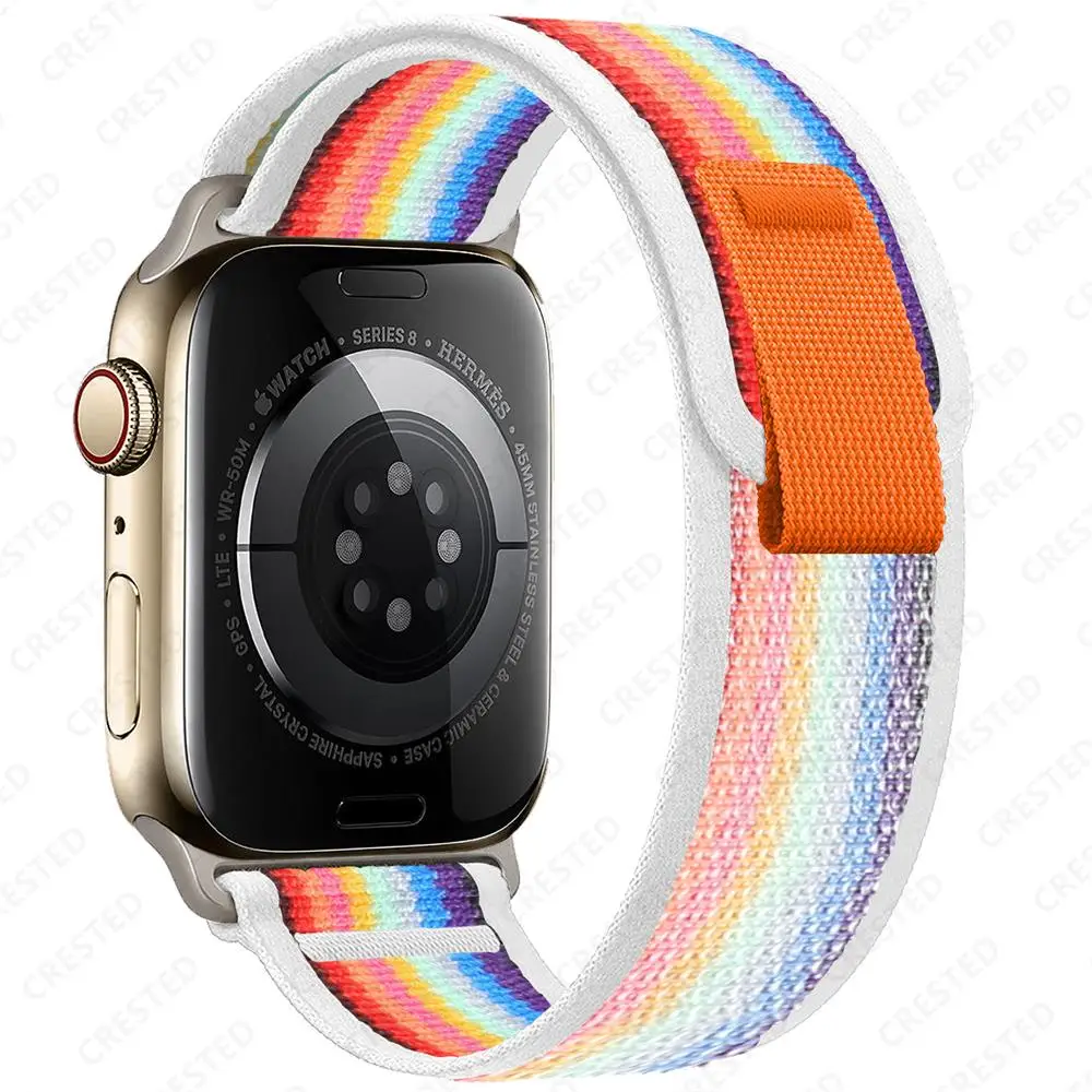 Trail Loop Strap voor Apple Watch Ultra 3 2 band 49 mm 46 mm 44 mm 45 mm 40 mm 41 mm 42 mm Correa-armband iWatch-serie 11 10 SE 9 8 7