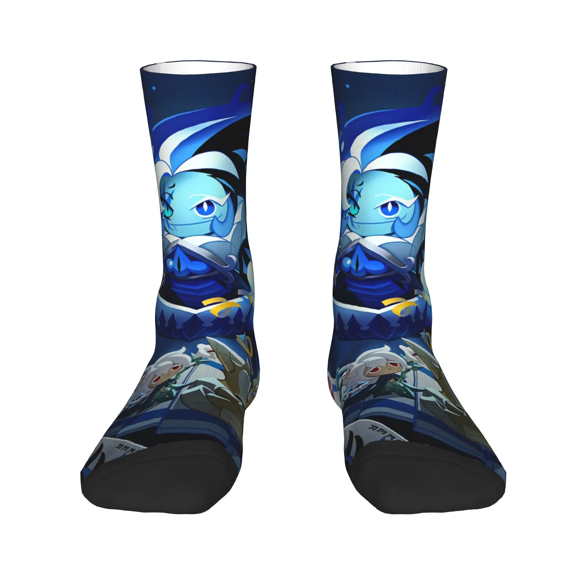 Shadow Milk Socks Cookie Run Kingdom Graphic Stockings Anti-Slip Unisex Men Socks Soft Winter Fashion Climbing Socks