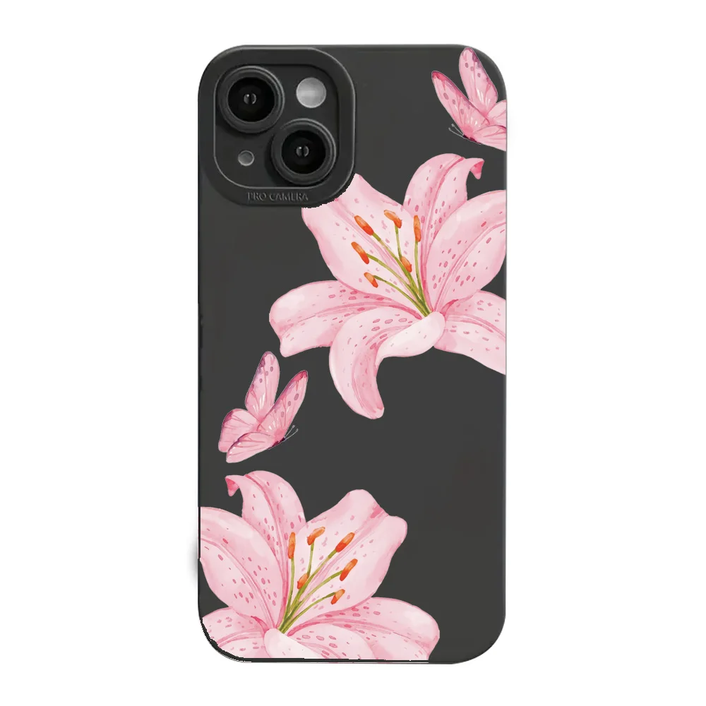 Coque de téléphone à motif Floral et papillon, étui souple pour Xiaomi Redmi Note 14 4G 11 10 12 13 Pro Plus 5G 11S 12S 10 13C 12C 14C