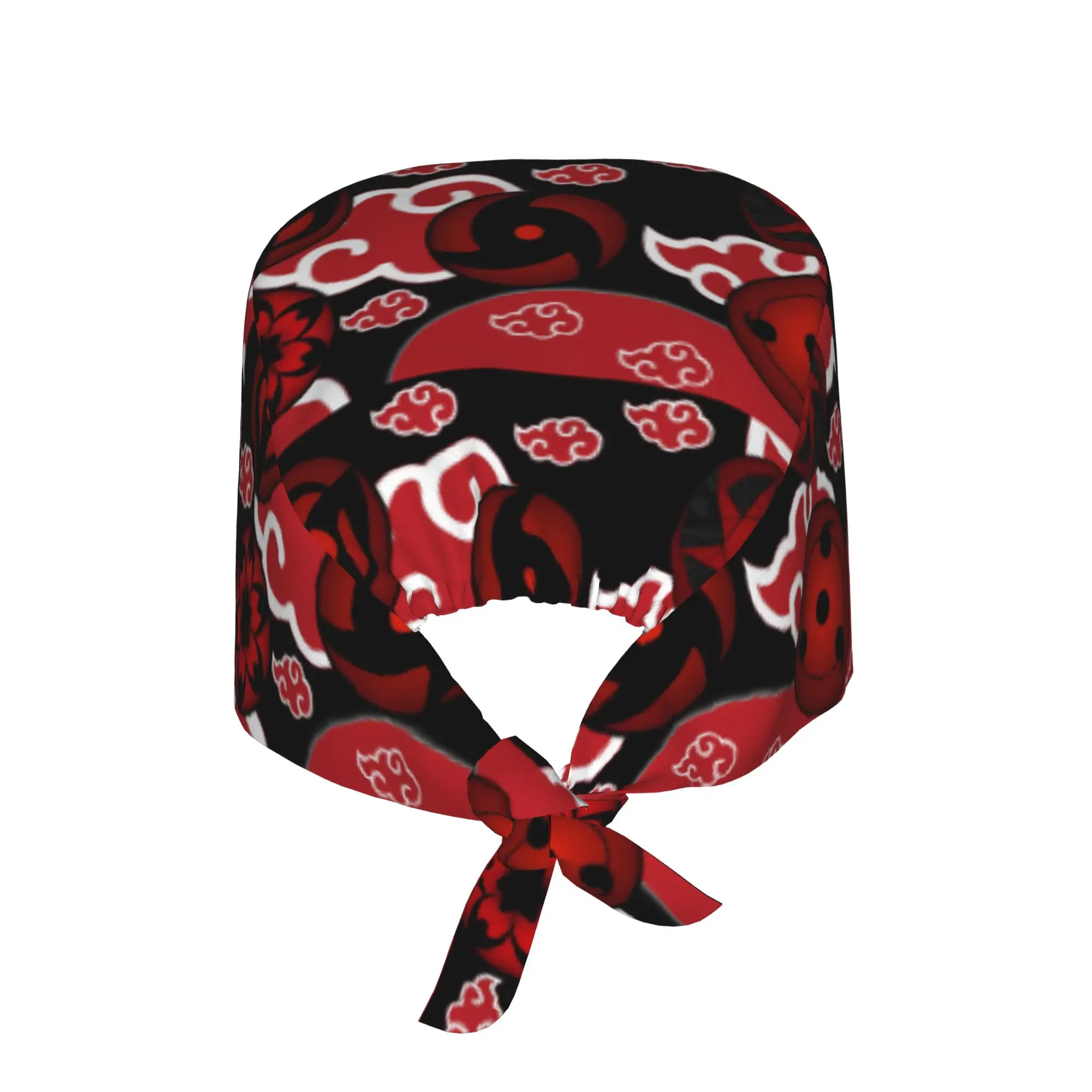 Custom U-Uchihaes Sasuke Japan Manga Working Hat Men Women Japanese  Surgical Hat Scrub Nursing Doctor Surgeon Cap for Chef view 2