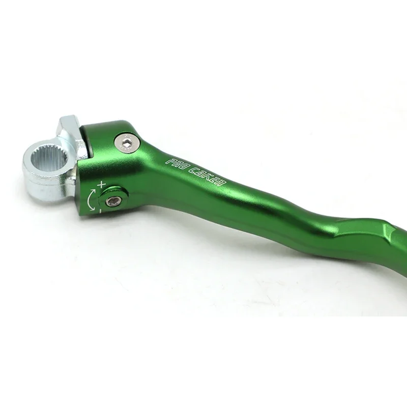 Motorcycle CNC Aluminum Forged Kick Start Starter Lever Pedal For Kawasaki KX250F 2013-2020 KX450F KLX450R 2007-2019 KX65 00-20 view 2