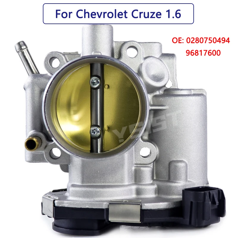 

New Throttle Body for Chevrolet Cruze 1.6 Throttle Body L2W LXT Engine 109 Horse Power Body Acceleration 96817600 0280750494