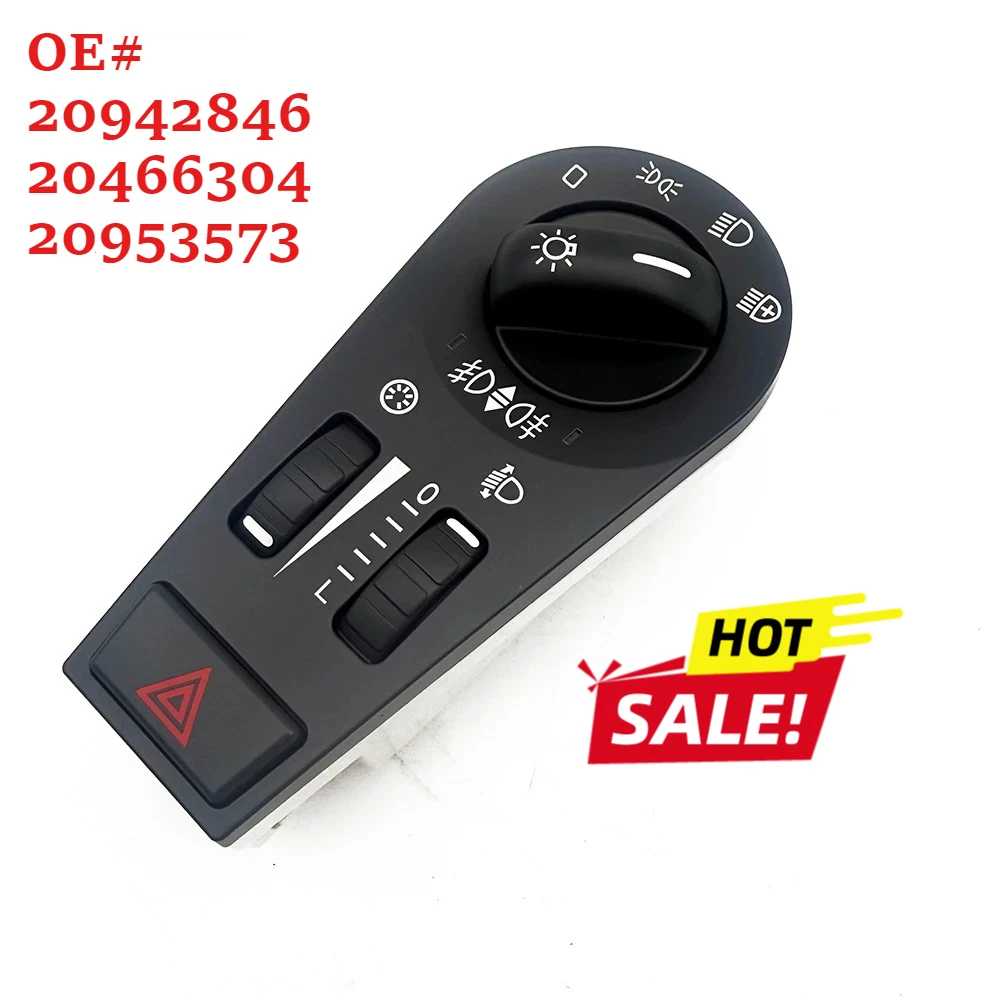 

20942846 20466304 20953573 Headlight Fog Lamp Light Control Switch Panel For Volvo FH FM Truck