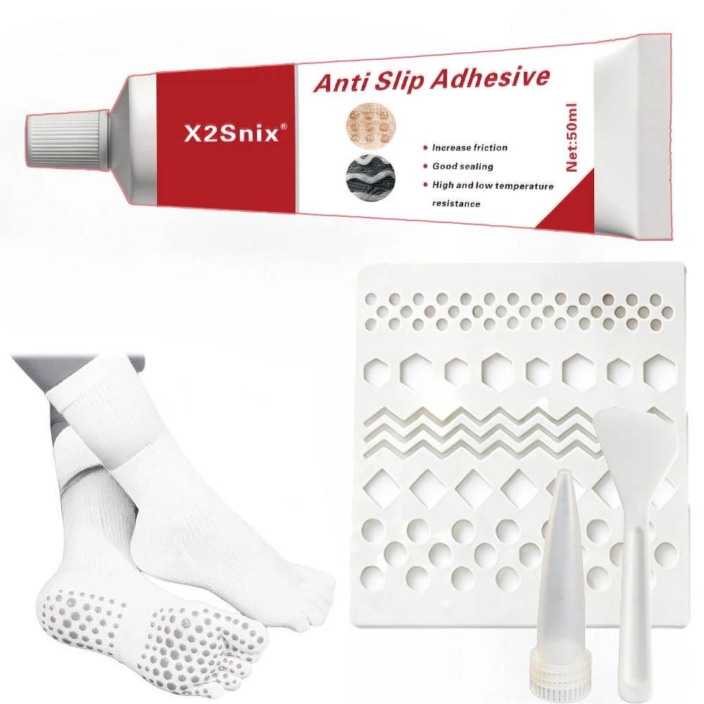 Anti-Slip Adhesive, High Traction Grip Enhancer Easy Apply Durable Essential for All Footwear Non-slip Solution on Wet/Rainy/Ice