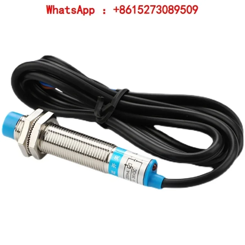 Proximity switch LJ12A3-4-Z/BX two-wire three-wire M12 metal sensor 24V normally open Pack of 10 pcs