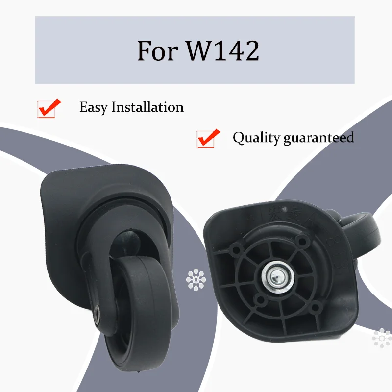 

For W142 Luggage Wheel Replacement Parts - Universal Swivel Castors Silent, Durable Suitcase Wheel Repair Components