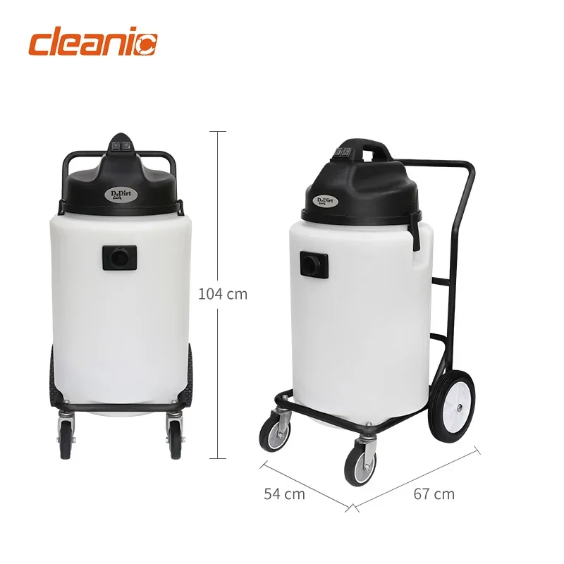 Industrial electric floor cleaner professional wet liquid floor plastic vacuum cleaner for cleaning service business