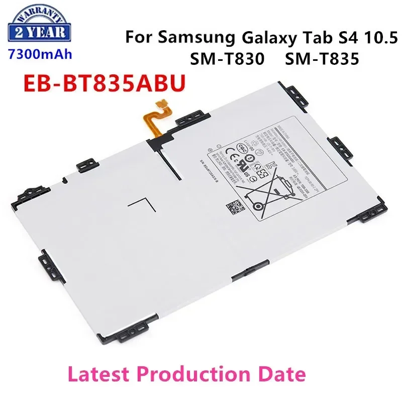 

Brand New EB-BT835ABU 7300mAh Tablet Replacement Battery For Samsung Galaxy Tab S4 10.5 SM-T830 T830 SM-T835 T835