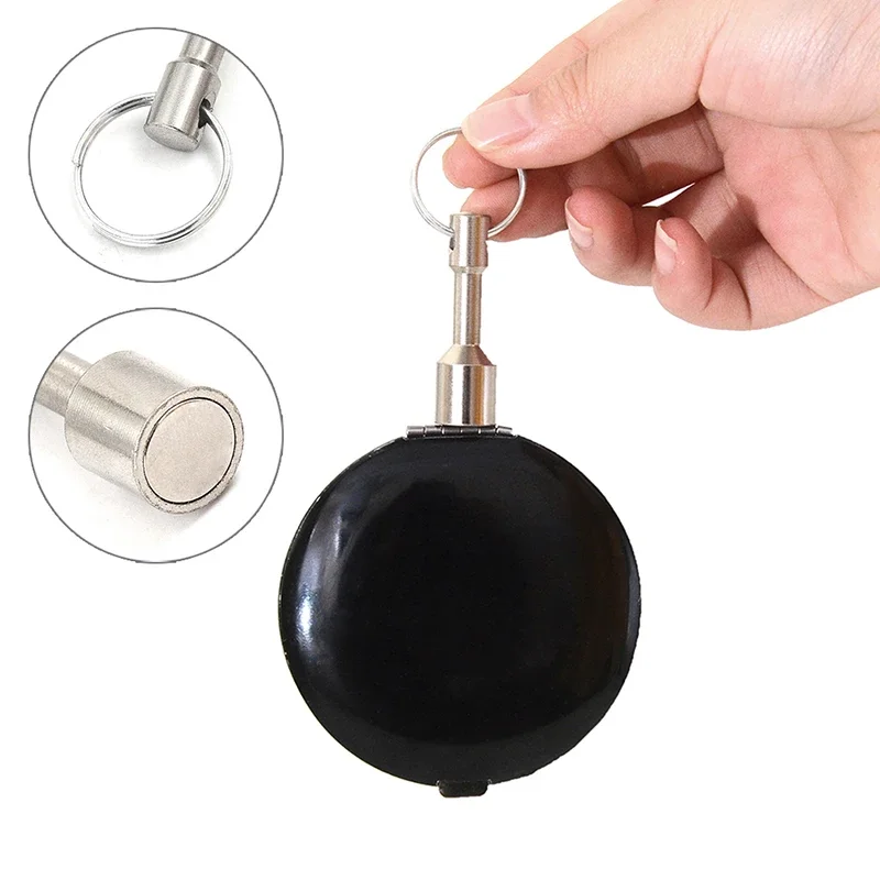 Imán colgante de peso magnético fuerte portátil, identificador de Metal, herramientas de prueba de reciclaje de Metal con llavero multifuncional