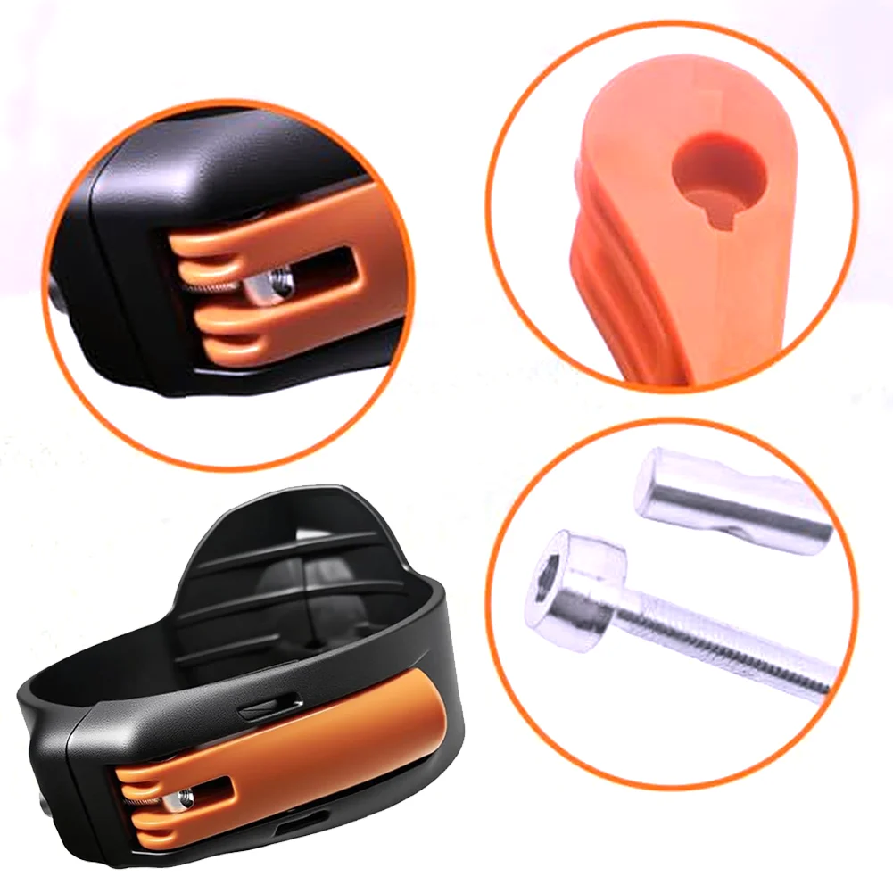 Lock Pin Replacement Locking Rod Lever For ST-IHL BR700/BR450/BR800 Backpack Blower Equipment, Easy-to-Fit Black Plastic Part