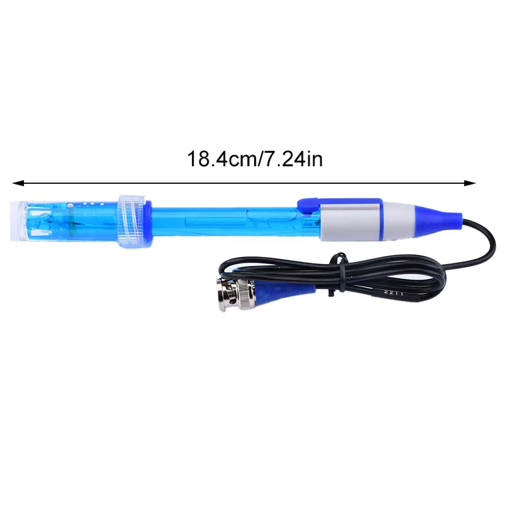 Hot PH Electrode Probe Rechargeable type BNC Connector For Aquarium PH Controller Meter Sensor Gib With Calibration Liquid