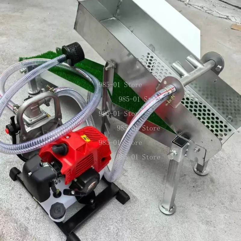 Portable Gold Sluice Box Engine Driven for River Placer Gold Mining Fine Gold Recovery