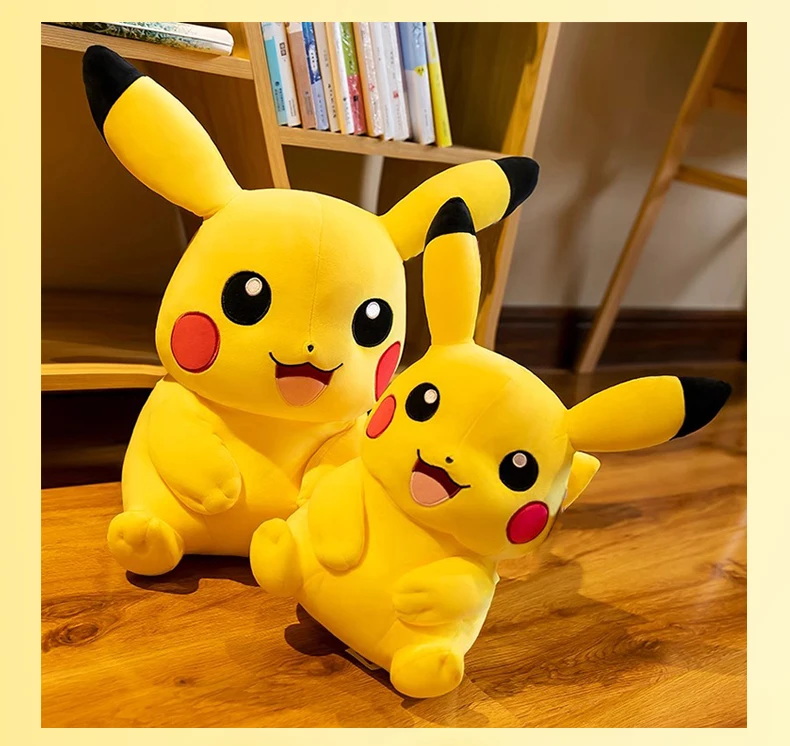 Pokemon Kawaii Pikachu Niedliche Stofftiere Hochwertiges Anime-Wurfkissen Geburtstag Weihnachtsgeschenk für Kinder Freunde Jungen Mädchen – Detail 11