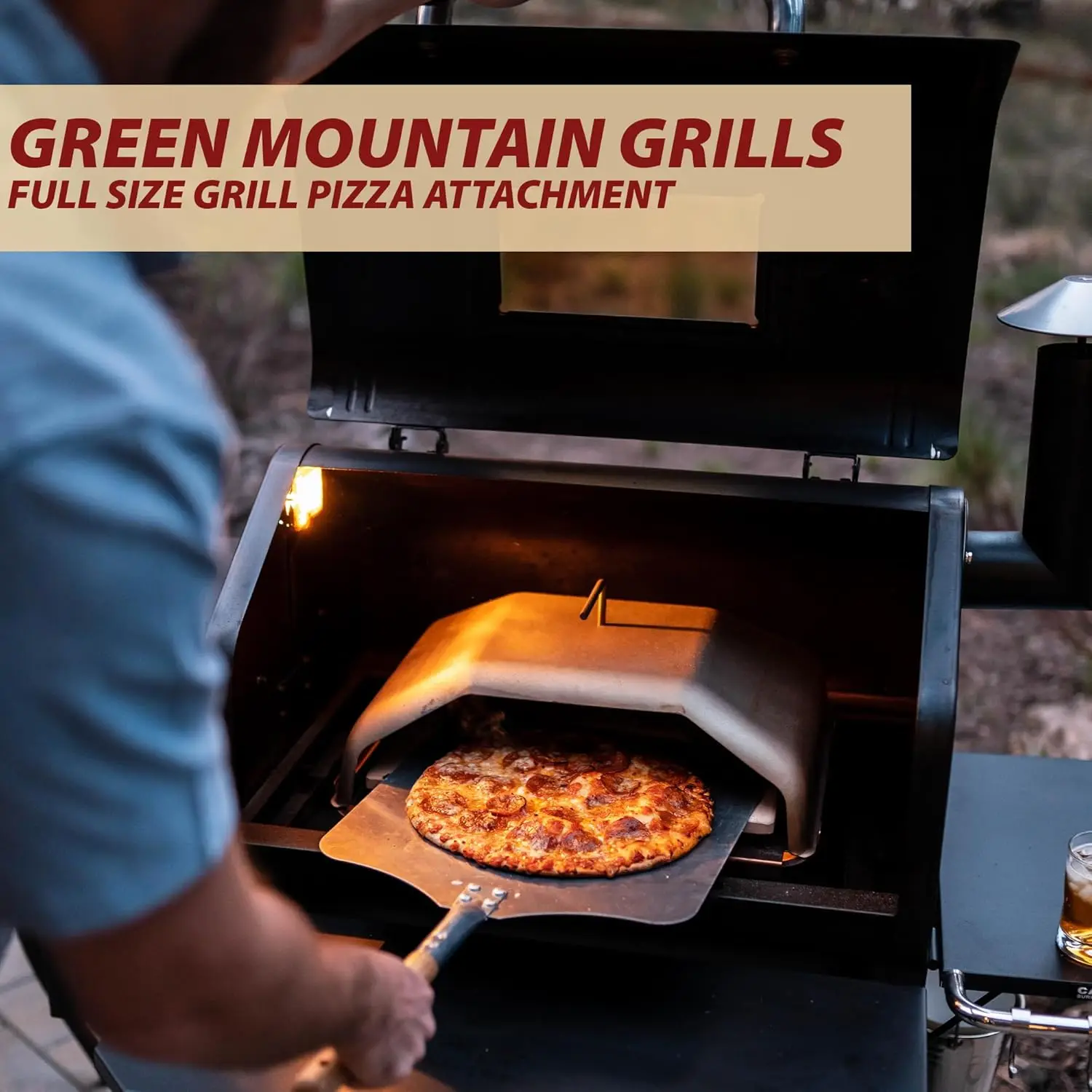 Green Mountain Grill Ultimate Wood Fired Pizza Oven Combo Kit