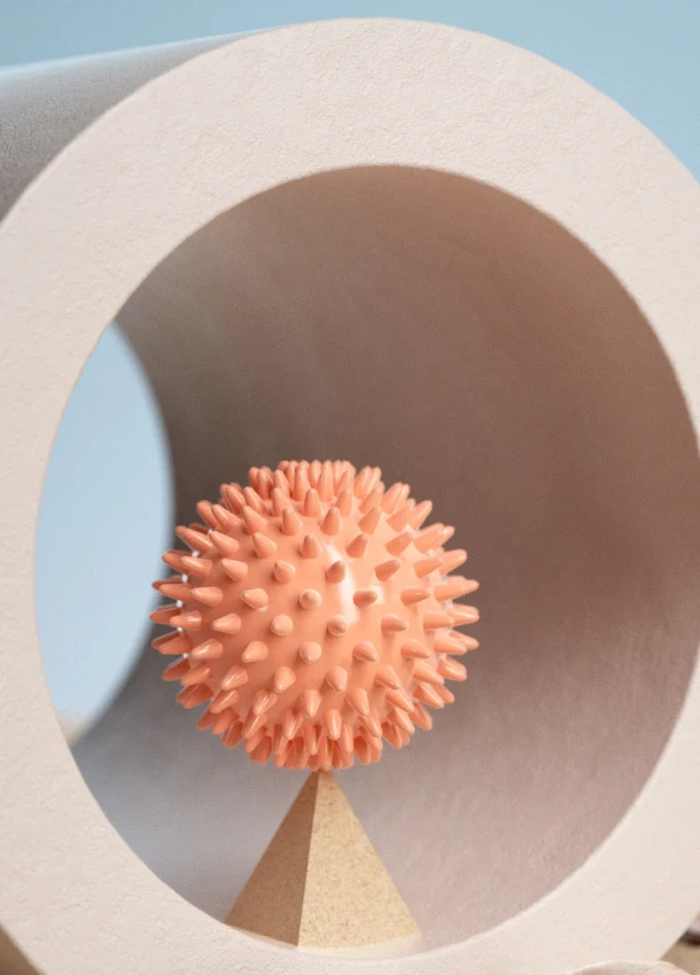 Massage Ball Myofascial Release Ball Massager Spiky Roller for Deep Tissue Trigger Point Muscle Recovery Myofascial Pain Relief