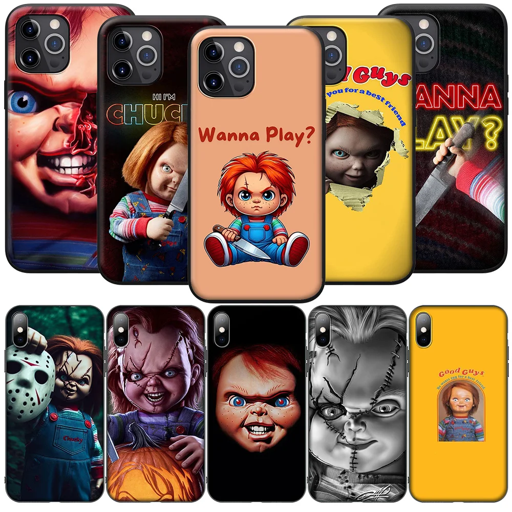 Phone Case for Huawei Nova 5T 4E 3i 3 2 2i Y6 Y6P Y7 Y9 Honor 20 20s 9X 7C Prime Lite 2019 New Cover TW97 Horror Chucky Doll