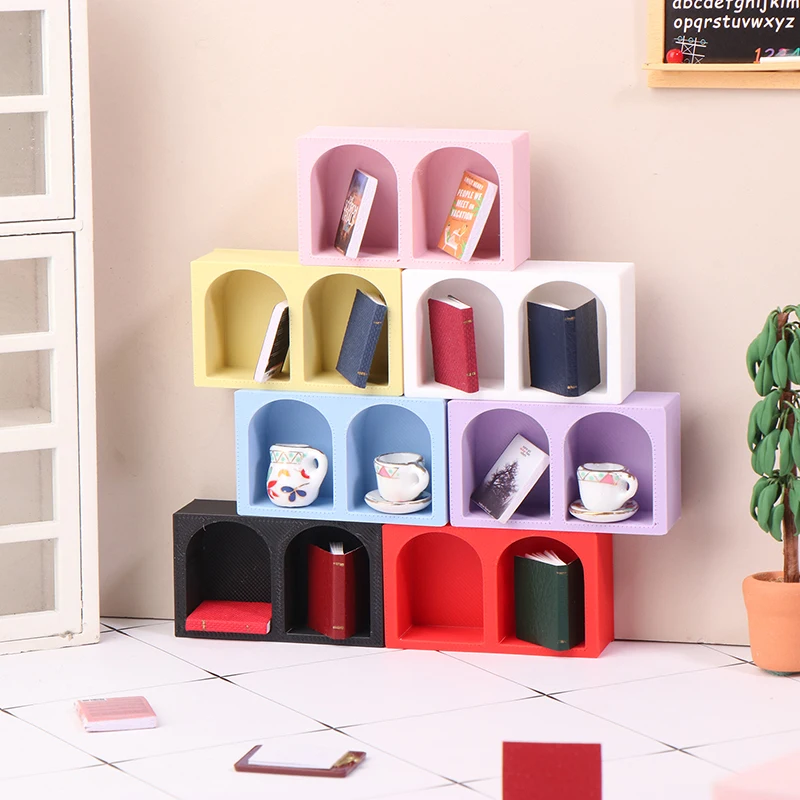 Szafka ścienna do domku dla lalek 1/12, szafka do przechowywania, regał, model domu, mini meble, dekoracja, akcesoria dla lalek, dekoracja mikro-sceny