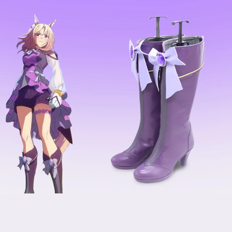 Jogo bonito derby narita topo estrada cosplay sapatos botas topround para festa de halloween adultos mulheres homens