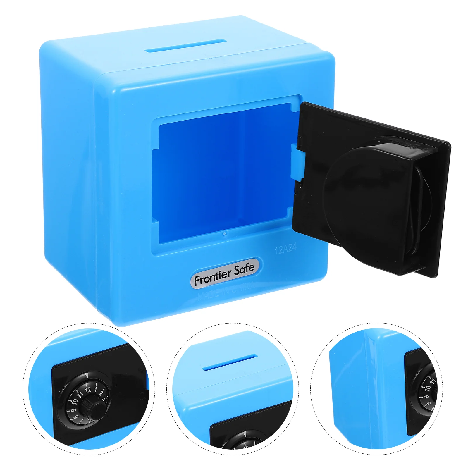 Mini Safe Money Saving Box Electronic Piggy Bank Children Digital Account Cashier for Safes Coin Baby Toy Set 5000 € Savings