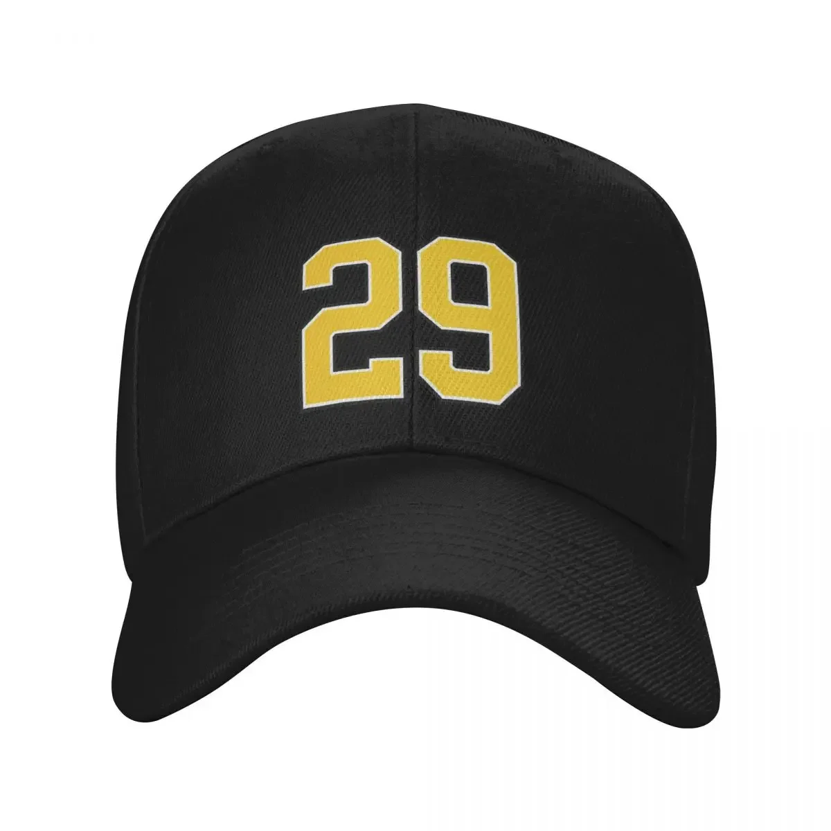 

Yellow Number 29 lucky sports jersey twenty nine Baseball Cap Male hat sailor cap for men Trucker Cap Ladies Men's