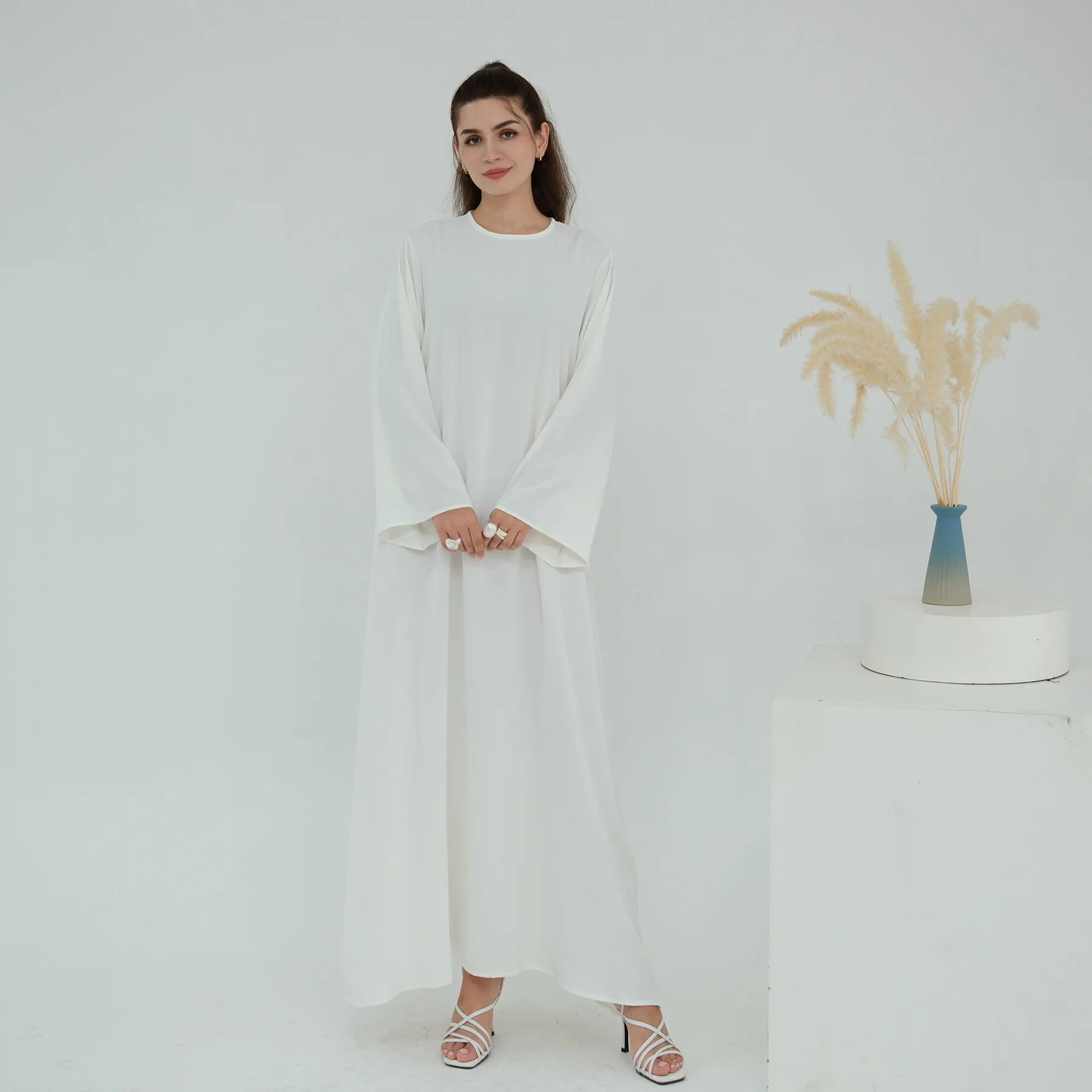 Dubai modesto feminino abaya muçulmano vestido com cinto robe turquia kaftan árabe roupas caftan árabe jalabiya musulmane femme vestidos