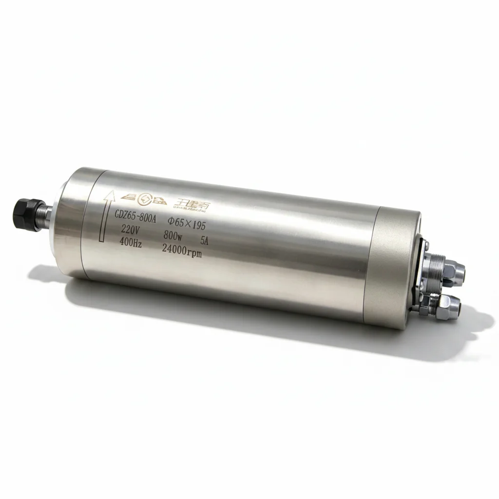 - Series 800w Round Water Cooled High Speed Asynchronous - Spindle Motor --65-800A
