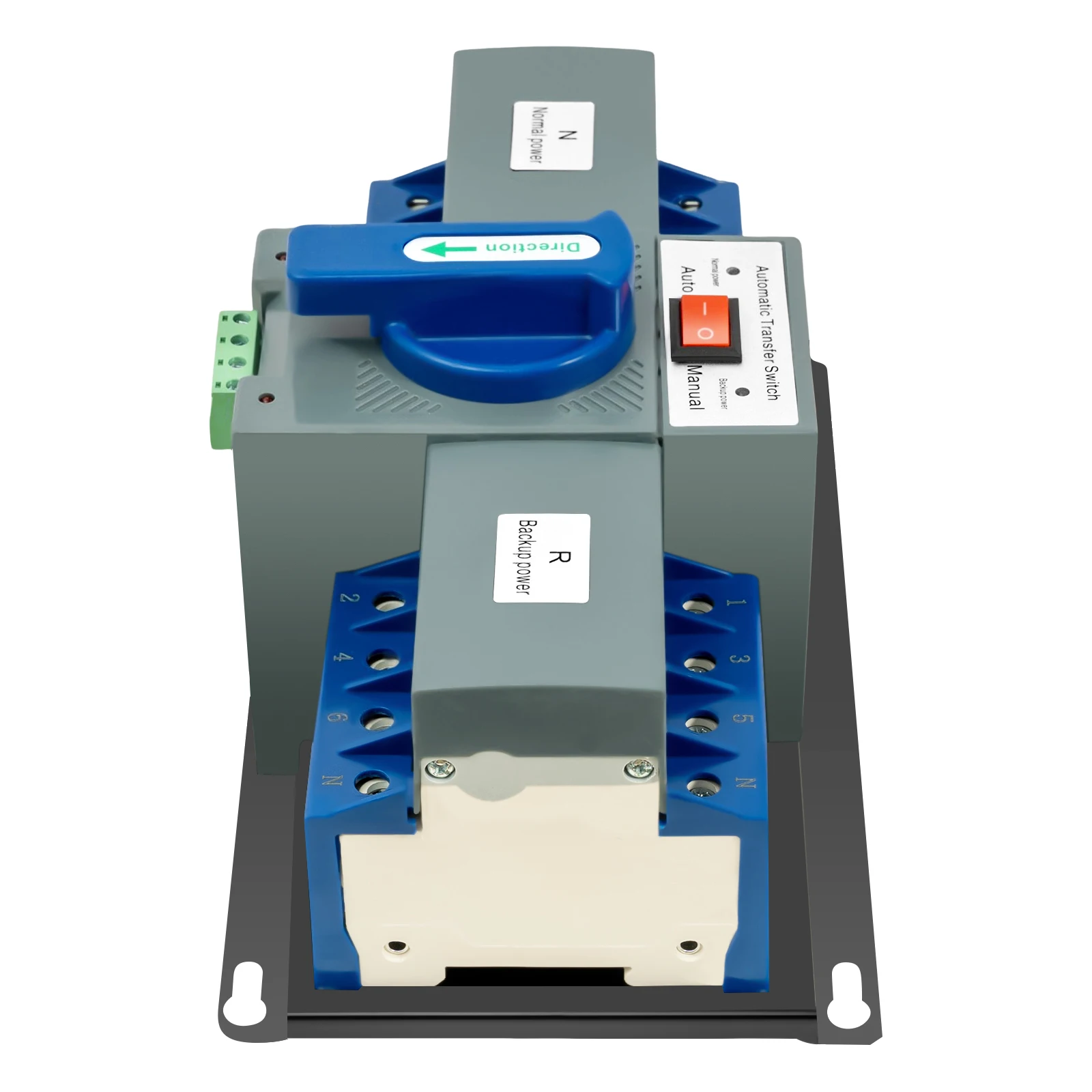 63A 4P ATS مفتاح نقل تلقائي مزدوج الطاقة، مفتاح تحويل المولد 110 فولت CB المستوى 4 أقطاب #5