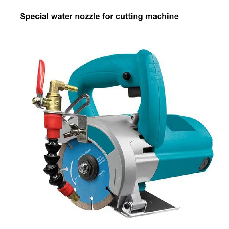 Machine Universelle de Découpe de Carreaux, Meuleuse d'Angle à Grande Vitesse pour le Marbre, Support de Précision, Machine de Dépoussiérage