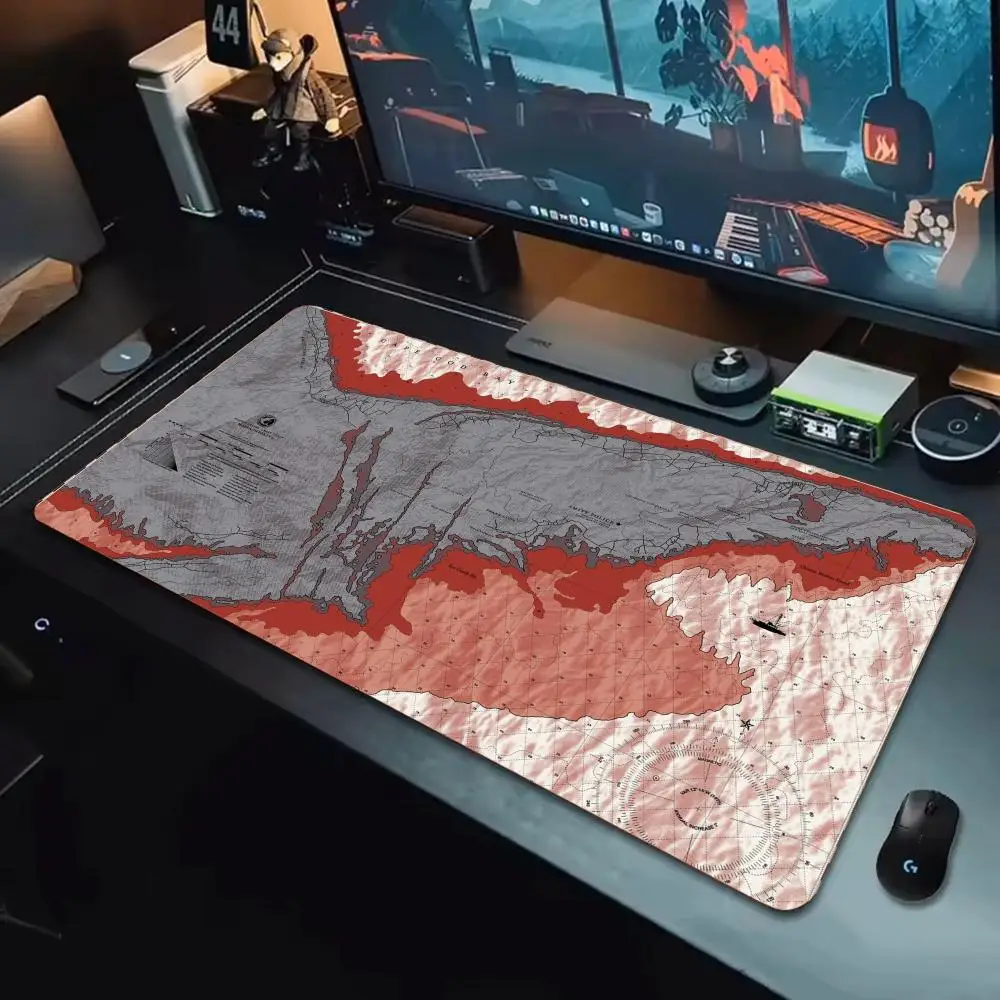Jaws Movie Ocean S Mouse Pad XXL Large Mouse Pad, Smooth Surface for Gaming, Non-Slip, Comfortable Desk Mat