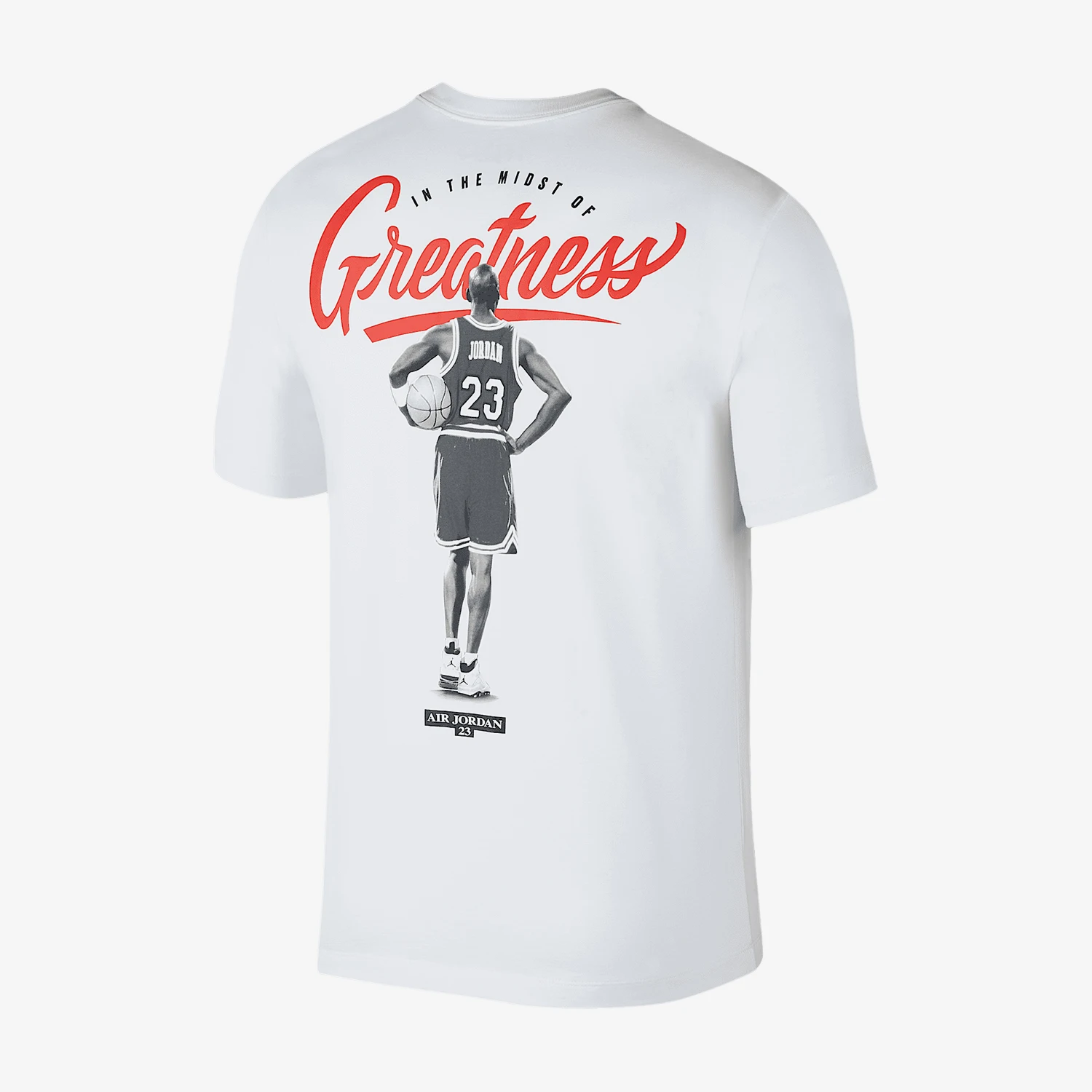 Nike Authentic JORDAN Men's Simple Pattern Print Sports T-Shirt CI0079-100