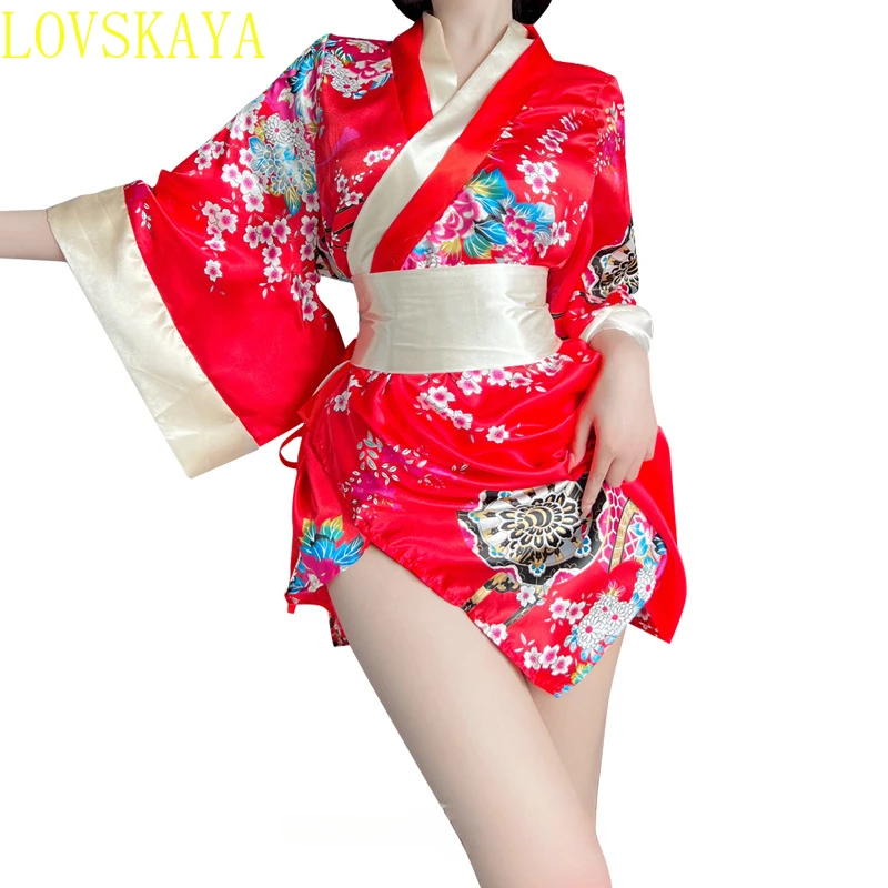 Kimono japonês Lingerie, Sedutor e Sexy, Bonito e Brincalhão, Role-Playing, Novo