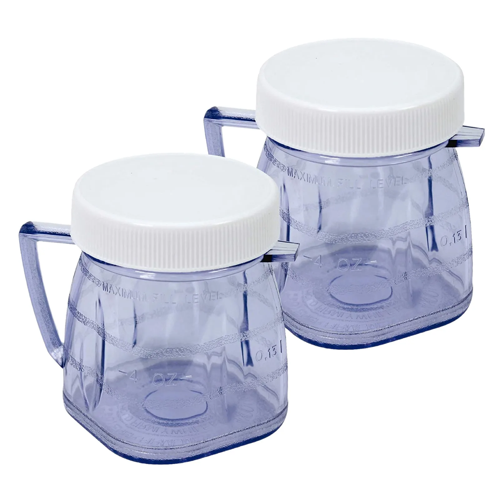 2 Pack Vervangende Onderdelen Voor Oster Izer Meeste Blender Accessoires Compatibel Met 1 Kopje Mini Plastic Pot