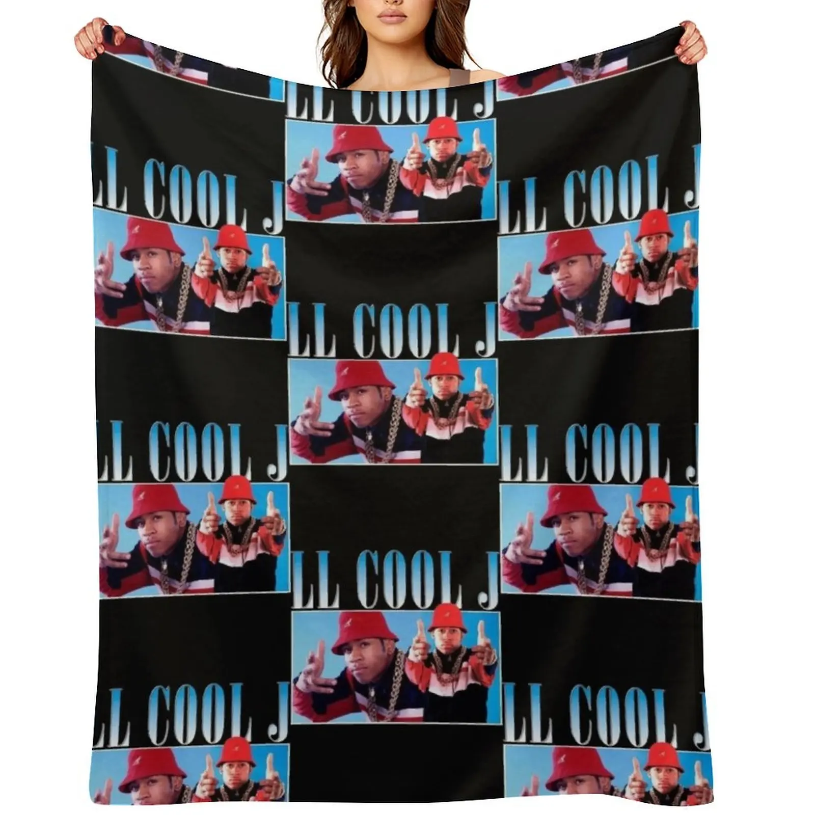 

LL Cool J Throw Blanket Blankets For Bed anime Hairy Designers Blankets