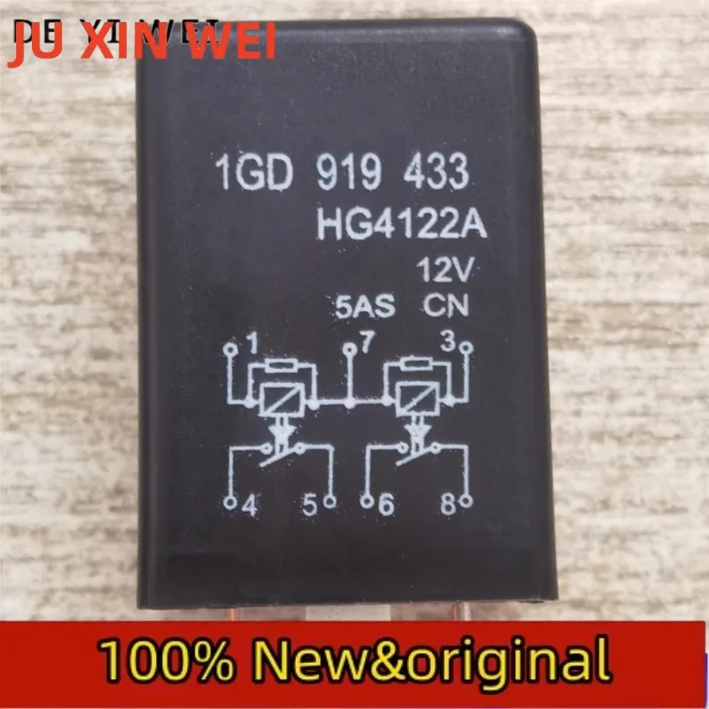 1PCS new original 1GD 919 433 1GD919433 Jetta headlight flash relay