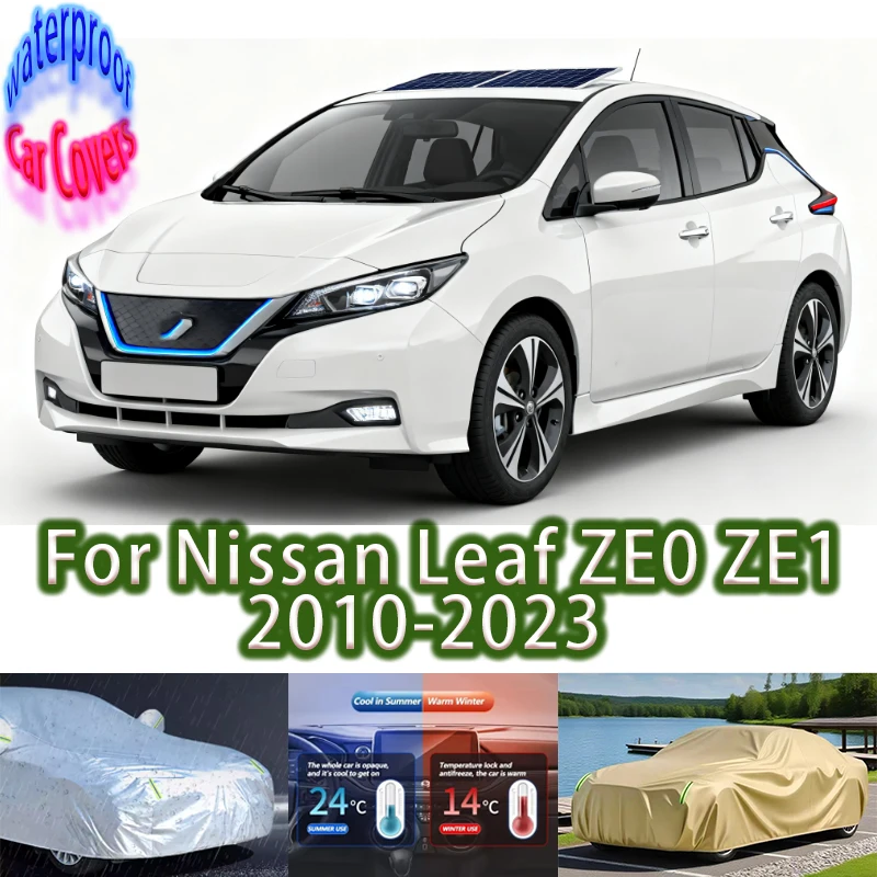 

For Nissan Leaf ZE0 ZE1 2010-2023 Outdoor Protection Full Car Covers Snow Cover Sunshade Waterproof Dustproof Car accessories