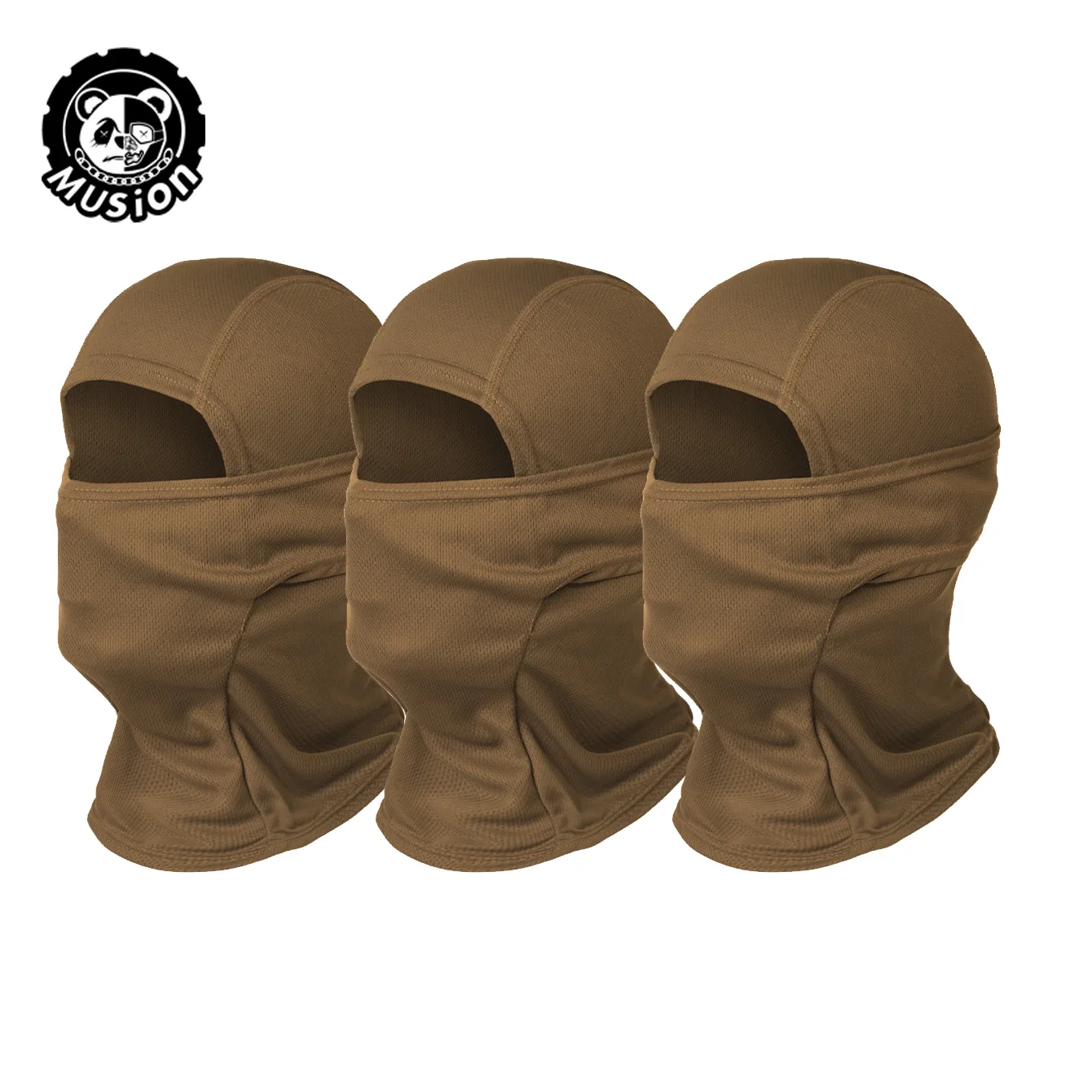 Musion Motorrad Sturmhaube Sonnenschutz Vollgesichtsmaske Atmungsaktives Mesh Airsoft Maske Sturmhaube Fahrrad Radfahren Kopfbedeckung Unde