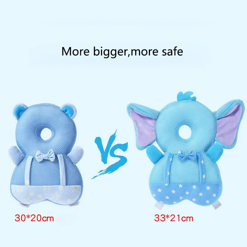 Nieuwe Stijl Baby Hoofdbeschermer Rugzak Kussens Voor Pasgeboren Baby Bescherming Cartoon Baby Anti-Val Kussen Peuter Baby Gezondheid