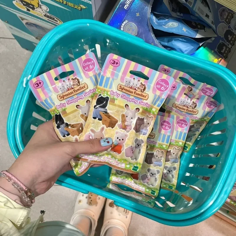 シルバニアファミリー Ternurines 女の子のおもちゃガールフィギュア子供のおもちゃキャリコクリッターズアニメかわいい赤ちゃんショッピングフェスティバルブラインドバッグ