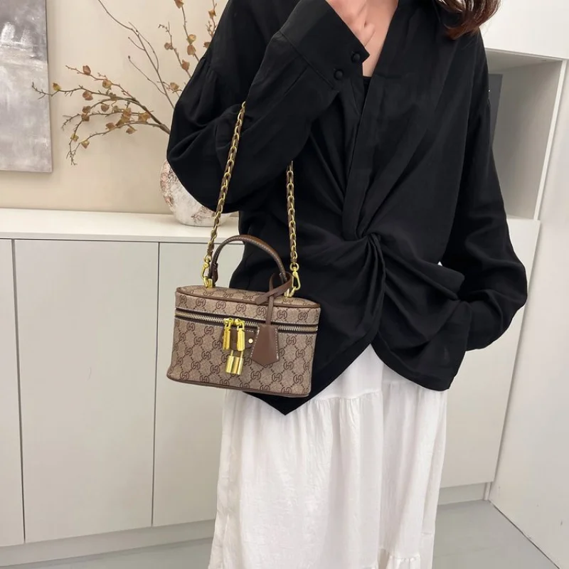 Sac à main en cuir élégant pour femmes, sac à bandoulière classique pour dames, sac fourre-tout de luxe de styliste célèbre