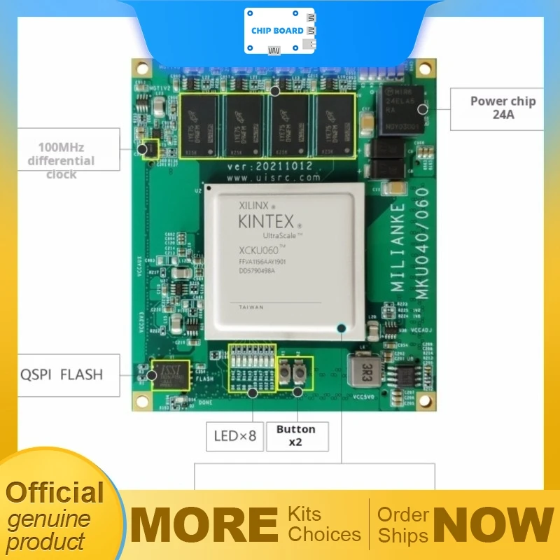 MILINKER MLK-F26-CU01-KU040 KU060 UltraScale FPGA Development Platform by Xilinx with High Speed PCIe Expansion