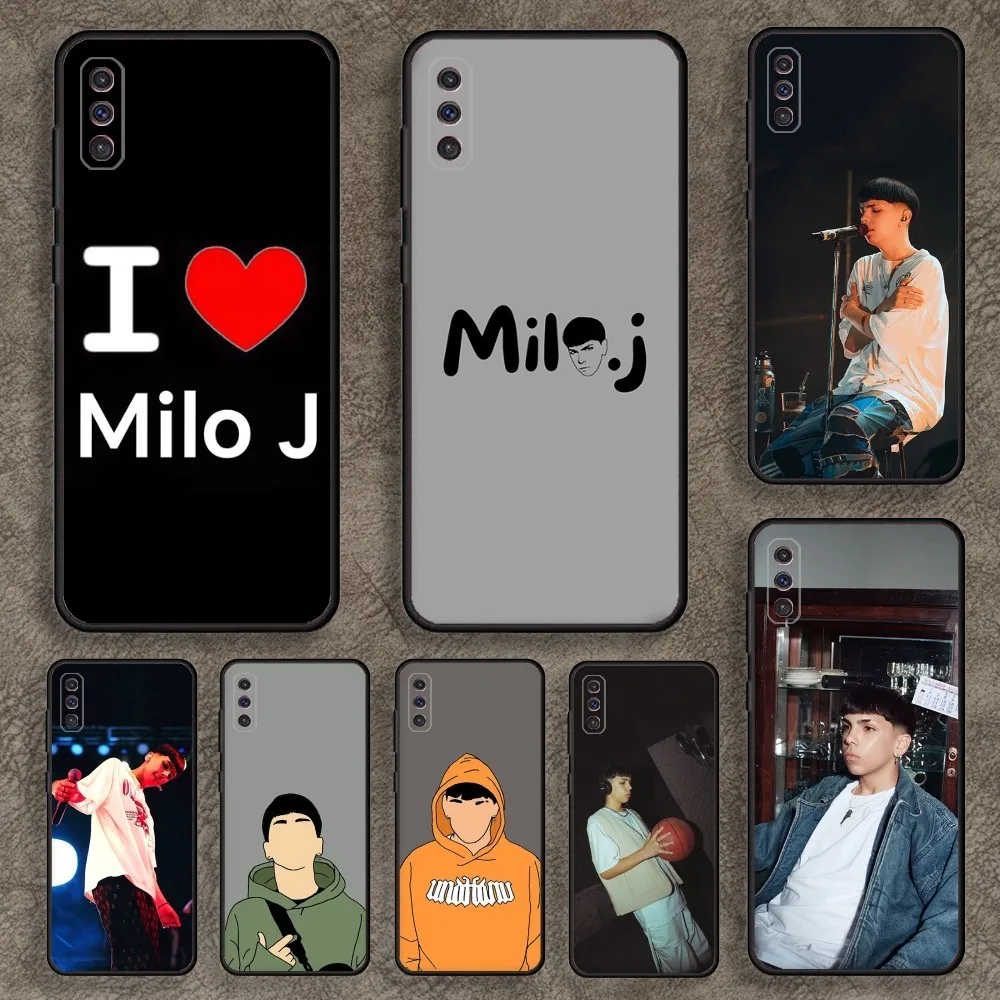 Milo j Rapper Phone Case for SamsungA 91,80,73,72,71,70,53,52,51,42,41,40,32,31,30,22,21,20,13 S 4G 5G Soft Black Case