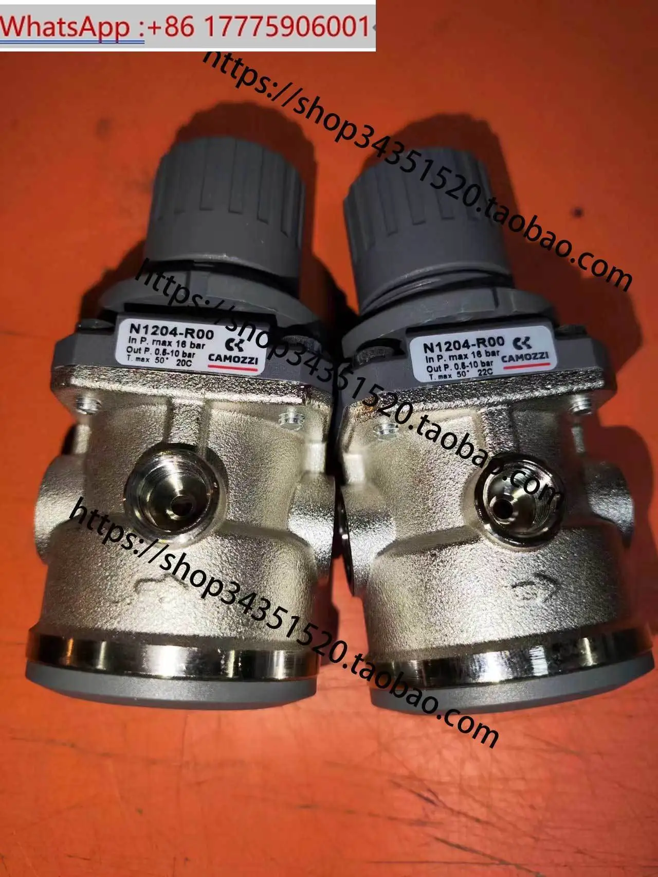 

CAMOZZI N1204-R00 Pressure reducer N1204-R01 can be customized