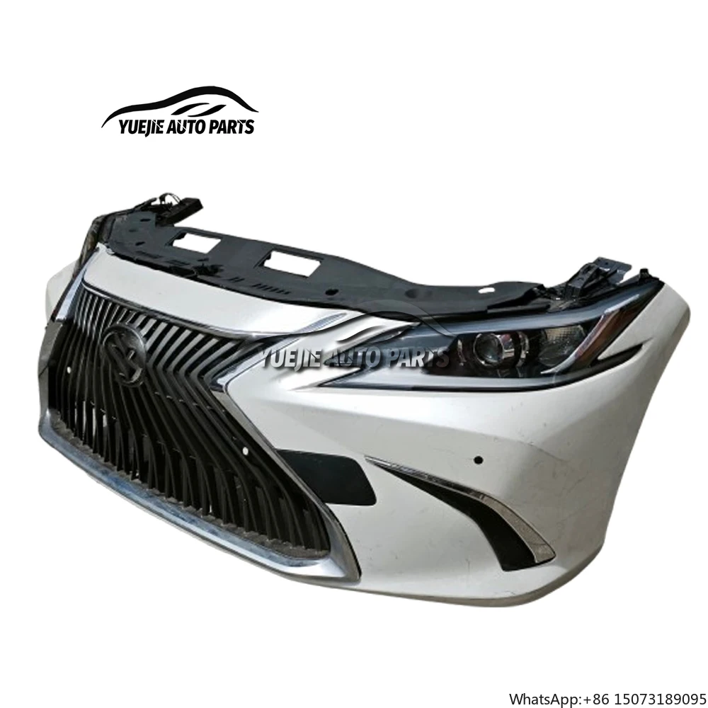 

High Quality Complete Front Bumper Assembly Headlamp Nose Cut for ES Models ES200 ES260 ES300h XZ10 Auto Parts