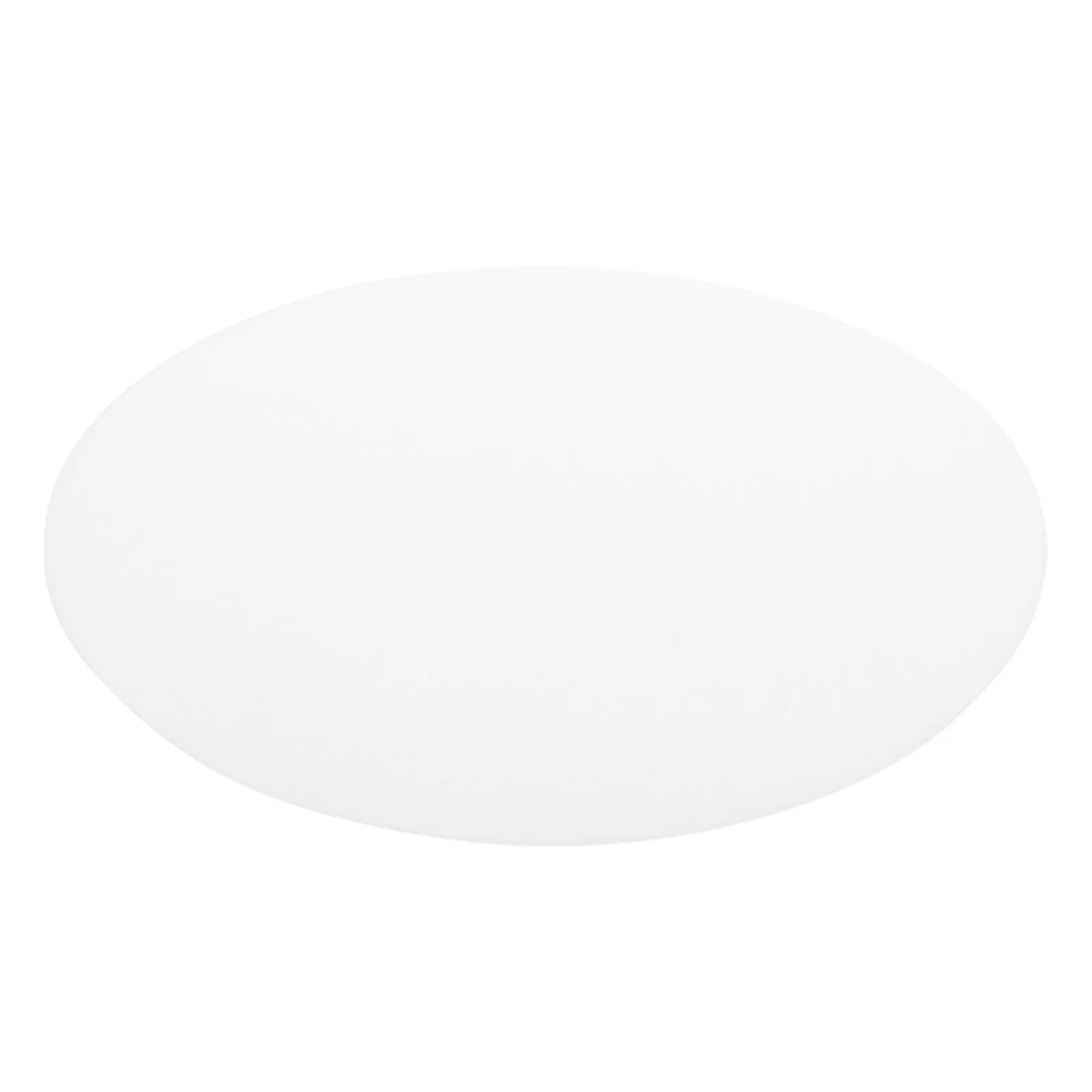 Acrylic Ceiling Light Diffuser Cover 375mm Round Flat Panel Anti Glare Soft Lampshade for Bedroom Dining Room