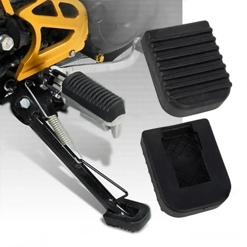 1pc Universal Motorcycle Foot Stand Pad Side Stand Bracket Foot