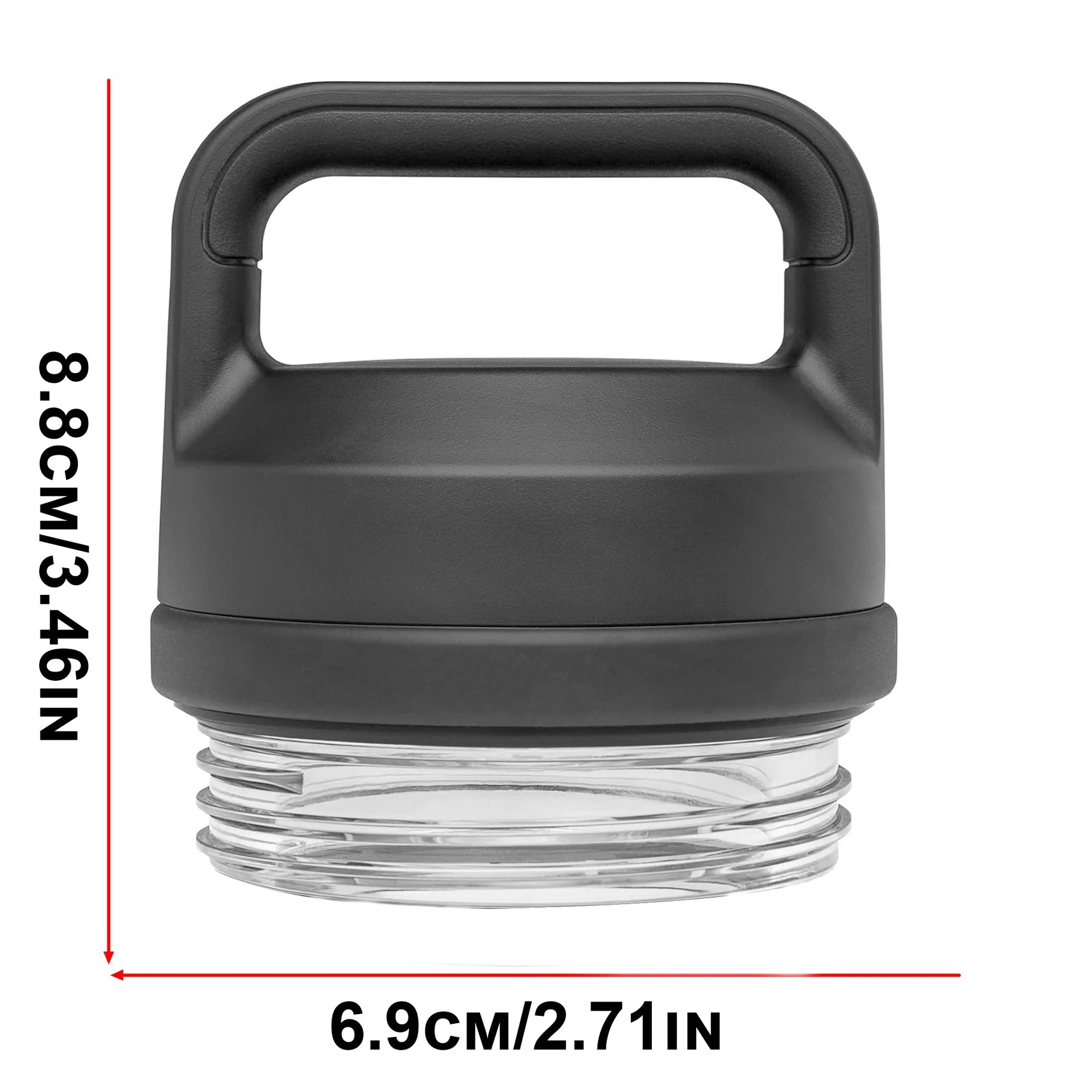 

New Chug Replacement Lid Cap for Rambler Bottle, Fits for 64oz Cap Cover Water Bottle Parts Accessories