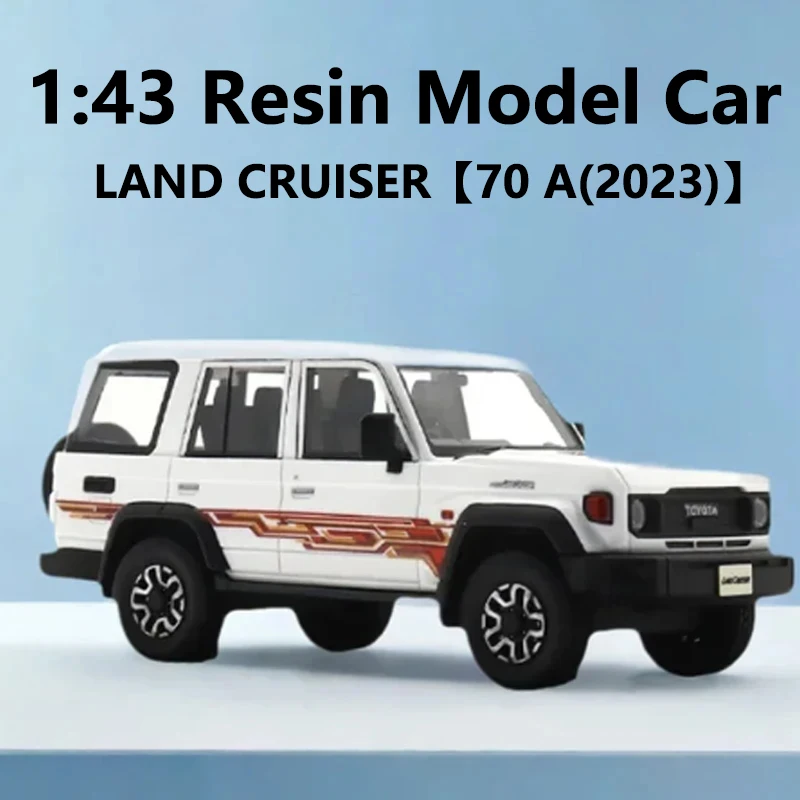 

Модель автомобиля из смолы в масштабе 1/43 70A (2023) — высокодетальный внедорожник 4x4, ограниченная серия, коллекционный дисплей в подарок с коробкой — новый