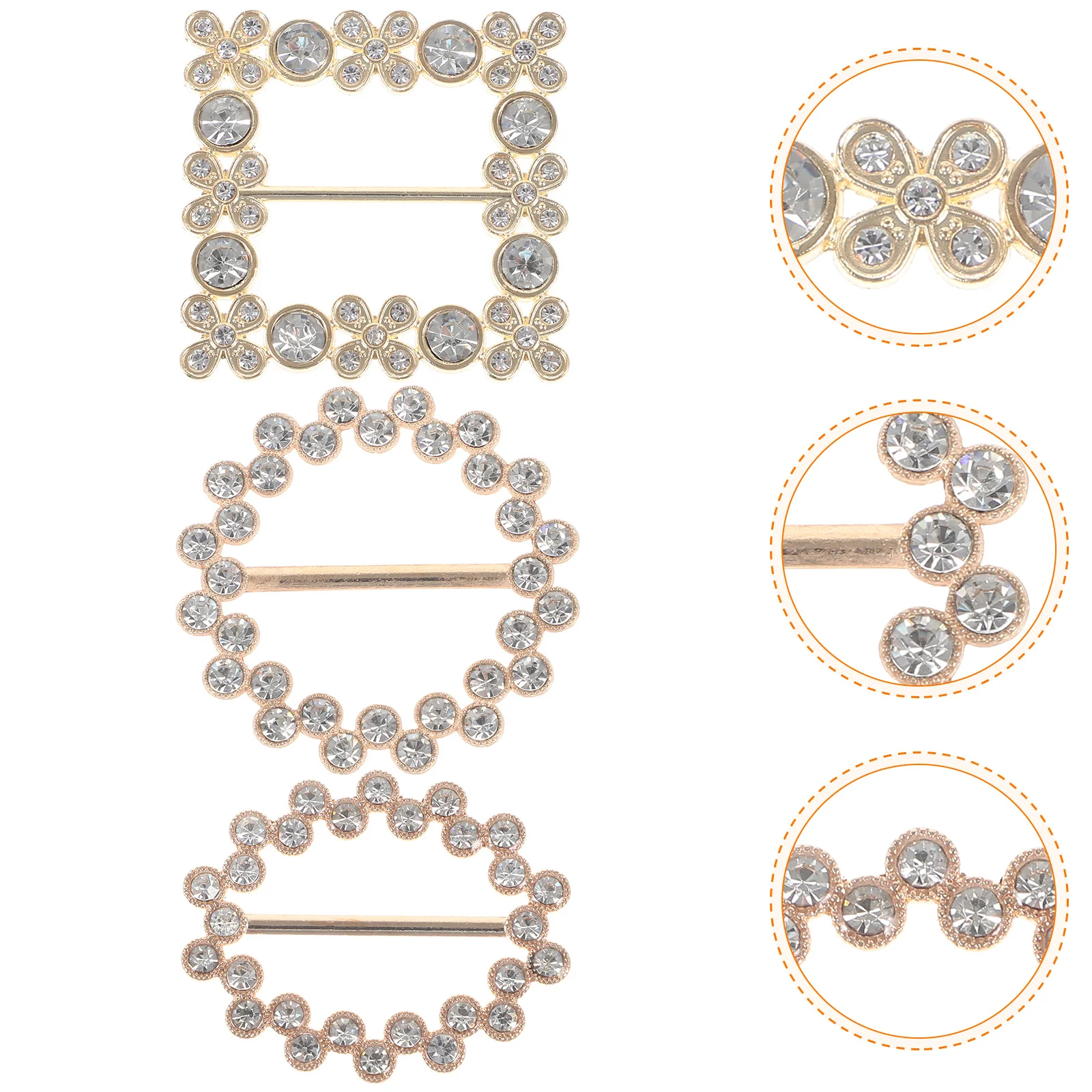 3 قطعة عالية الجودة اللؤلؤ حجر الراين الملابس الزاوية مشبك تي شيرت فستان اكسسوارات الديكور أنيقة أنيقة فريدة من نوعها هدية النساء