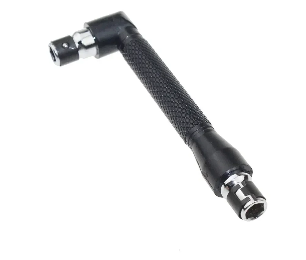 

Mini Double-Ended L-Socket Wrench 6.35mm Right Angle Screwdriver Driver Bit Joiner Handle Home Maintenance Utility Tool