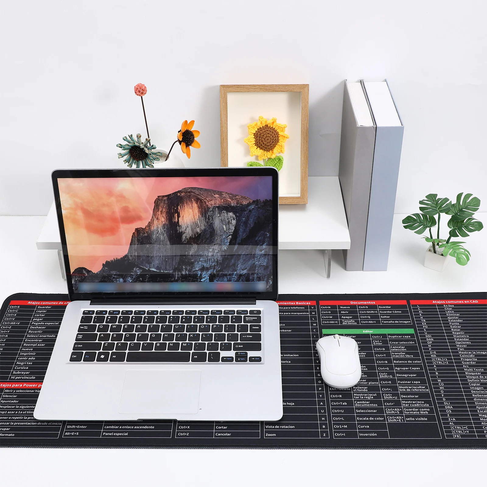 

Mouse Pad Keyboard Mats for Desk Decorate Desktop Deskmat Rubber Gaming Xxl Work